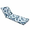 Coussin Bain De Soleil Polyester Bleu Et Blanc 186 X 60 X 5 Cm -Promos Le Jardin Vivant Magasin 6488659465b443.31614279