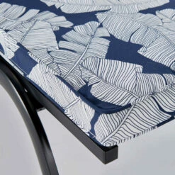 Coussin Bain De Soleil Polyester Bleu Et Blanc 186 X 60 X 5 Cm -Promos Le Jardin Vivant Magasin 64886594961dd7.46551744