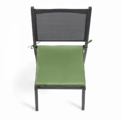 Lot De 4 Galettes De Chaise Polyester Vert Cactus 40x40x3 Cm -Promos Le Jardin Vivant Magasin 6488659e177885.26741302
