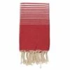 Fouta En Coton Miami 100x200cm Rouge 2 Fouta En Coton Miami 100x200cm Rouge -Promos Le Jardin Vivant Magasin 648b51cee2cdb0.70186048