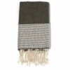 Fouta En Coton Tissage Nid D'abeille Ziwane 100x200cm Gris Foncé 1 Fouta En Coton Tissage Nid D'abeille Ziwane 100x200cm Gris Foncé -Promos Le Jardin Vivant Magasin 648b55303c8384.82829730