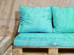 Lot Matelas Pour Palette Déhoussable Avec Assise De 120x80x10cm Et Dossier Bleu Caraibes -Promos Le Jardin Vivant Magasin 648b5535ed64c2.31463136