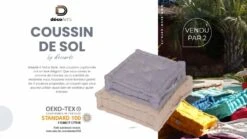 Coussin De Sol Lot De 2 - 40 X 40 Cm Rouille 10 Coussin De Sol Lot De 2 - 40 X 40 Cm Rouille -Promos Le Jardin Vivant Magasin 648b553a1e34f8.73660362