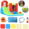 Happy Hop Château Gonflable Avec Toboggan Et Piscine 298x400x221 Cm 1 Happy Hop Château Gonflable Avec Toboggan Et Piscine 298x400x221 Cm -Promos Le Jardin Vivant Magasin 648c44573be443.80894140