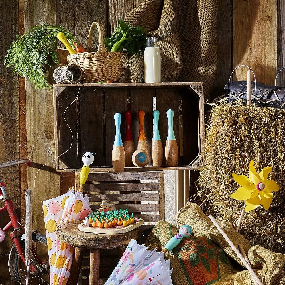 Vilac Jeu De Quilles Bowling Bicolores 5 Vilac Jeu De Quilles Bowling Bicolores – Image 3