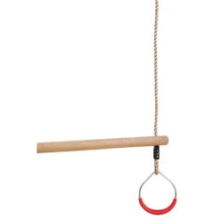 Trapèze En Bois Dur Avec Anneaux Métal Cordes En Polypropylène -Promos Le Jardin Vivant Magasin 648c91b0b5cc64.21298132