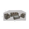 Housse De Protection Salon De Jardin Imperméable Et Résistante Aux Uv En Polyester Bleu Marine - Mobilier De Jardin - 200x200x100cm -Promos Le Jardin Vivant Magasin 649090b79c91d1.95242686