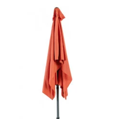 Parasol Rectangulaire 2x3m Orange Aluminium Et Polyester Avec Manivelle Inclinable - Parasol Droit - Mobilier De Jardin -Promos Le Jardin Vivant Magasin 6490943f7ff968.62852006