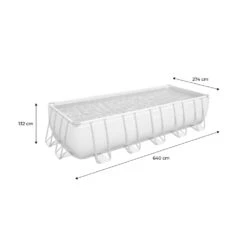 Piscine Tubulaire Hors Sol Vostok Grise Bestway. Rectangulaire 6x3m Avec Bâche De Protection. Filtre. Échelle De Sécurité Et Kit De 11 Piscine Tubulaire Hors Sol Vostok Grise Bestway. Rectangulaire 6x3m Avec Bâche De Protection. Filtre. Échelle De Sécurité Et Kit De -Promos Le Jardin Vivant Magasin 6491281d792737.49890877