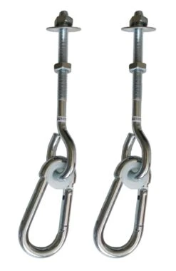 Lot De 2 Crochets Avec Mousquetons Pour Agrès