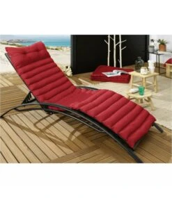 Coussin Bain De Soleil 60x180 Cm Kala Cerise -Promos Le Jardin Vivant Magasin 649481b7897059.26093435