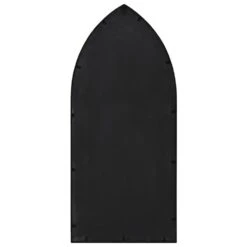 VIDAXL Miroir De Jardin Noir 70x30 Cm Fer Pour Utilisation Extérieure -Promos Le Jardin Vivant Magasin 6494a1508a2921.61624266