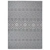 VIDAXL Tapis à Tissage Plat D'extérieur 120x170 Cm Rayures Bleues -Promos Le Jardin Vivant Magasin 6494a1512b76f4.97097186