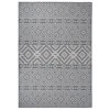 VIDAXL Tapis à Tissage Plat D'extérieur 160x230 Cm Rayures Bleues -Promos Le Jardin Vivant Magasin 6494a1523da9c2.42168491