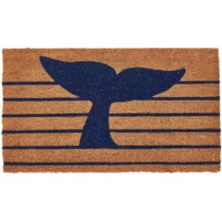 Paillasson Queue De Baleine 70 X 40 Cm