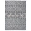VIDAXL Tapis à Tissage Plat D'extérieur 140x200 Cm Rayures Bleues -Promos Le Jardin Vivant Magasin 6494a161c78cd3.89864110