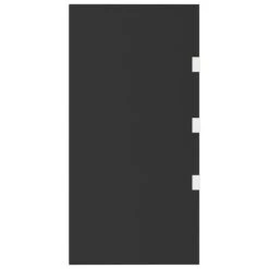 VIDAXL Panneau Latéral D'auvent De Porte Noir 50x100 Cm Verre Trempé -Promos Le Jardin Vivant Magasin 6494a16ab69d39.43556314