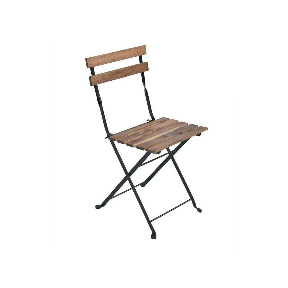Kit Mobilier De Jardin Table+ 2 Chaises Pilante Kz Garden Bois Et Acier Jardin Terrasse 4 Kit Mobilier De Jardin Table+ 2 Chaises Pilante Kz Garden Bois Et Acier Jardin Terrasse – Image 2
