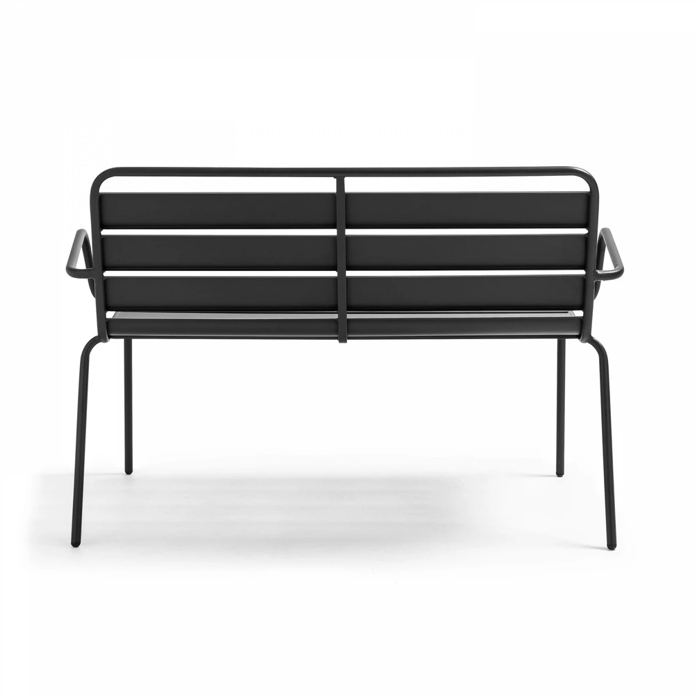 Banc De Jardin En Métal Anthracite 4 Banc De Jardin En Métal Anthracite – Image 2