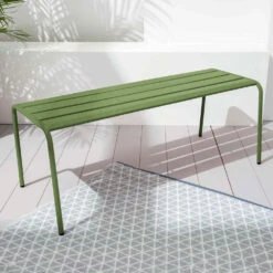 Banc De Jardin En Acier Vert Cactus -Promos Le Jardin Vivant Magasin 6494abcccbdd51.86305170