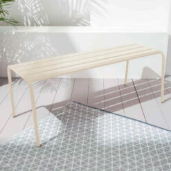 Banc De Jardin En Acier Ivoire 9 Banc De Jardin En Acier Ivoire -Promos Le Jardin Vivant Magasin 6494abd118ffb7.57555099