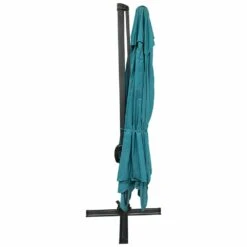 Parasol Déporté Molokai Rectangulaire 3x4m Bleu + Housse -Promos Le Jardin Vivant Magasin 6494abd47fb002.75590078