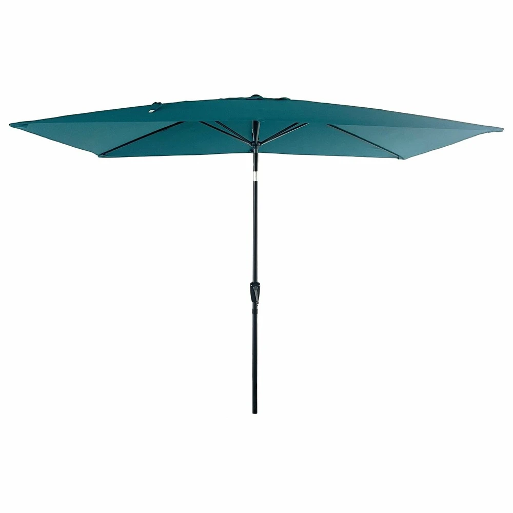 Parasol Droit Hapuna Rectangulaire 2x3m Bleu 4 Parasol Droit Hapuna Rectangulaire 2x3m Bleu – Image 2