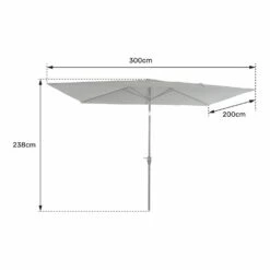 Parasol Droit Hapuna Rectangulaire 2x3m Bleu 11 Parasol Droit Hapuna Rectangulaire 2x3m Bleu -Promos Le Jardin Vivant Magasin 6494abd638c484.54018927