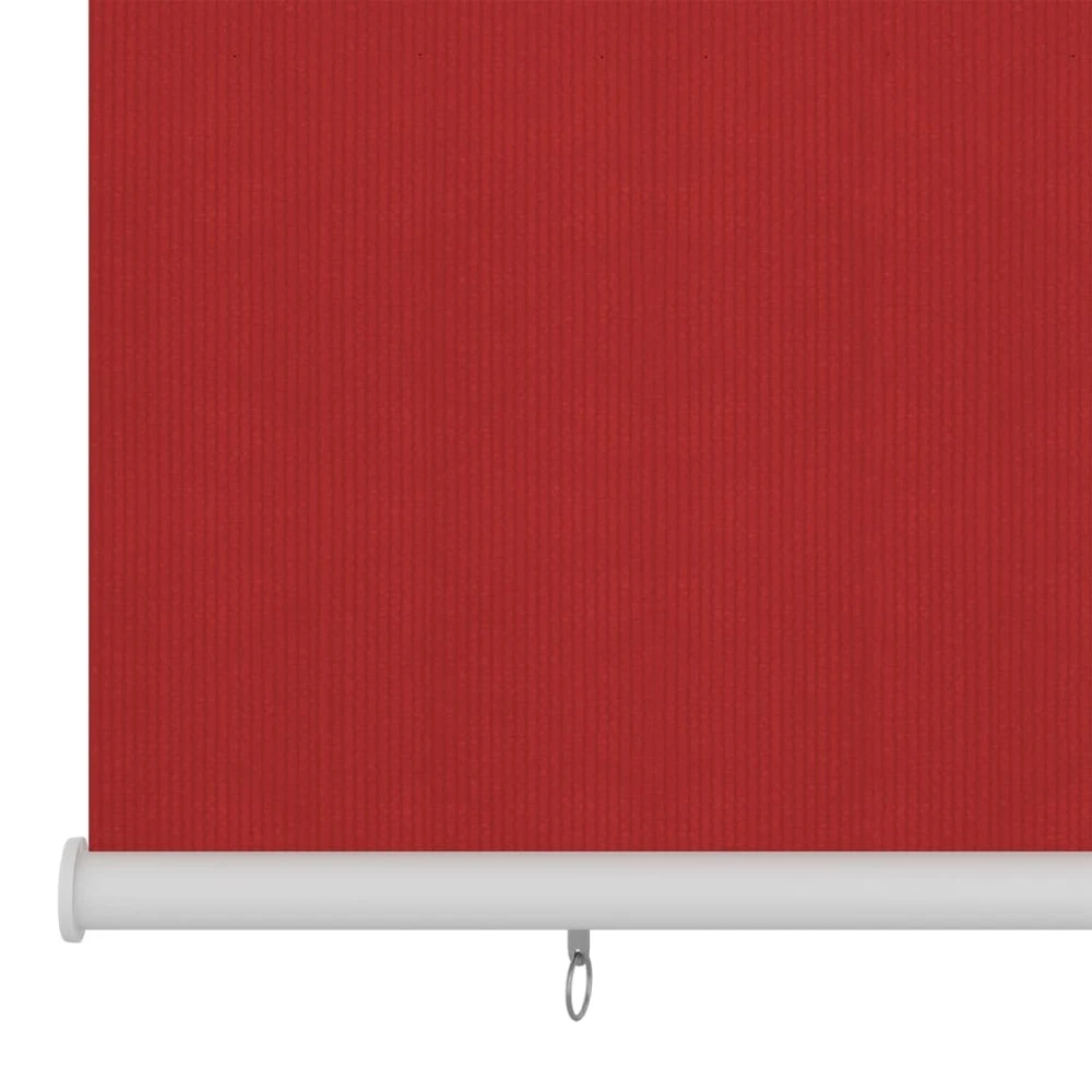 VIDAXL Store Roulant D'extérieur 160x230 Cm Rouge Pehd 6 VIDAXL Store Roulant D'extérieur 160x230 Cm Rouge Pehd – Image 4
