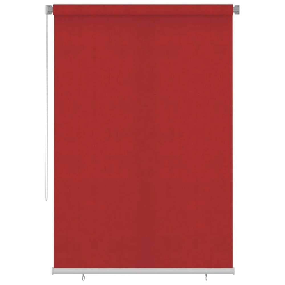 VIDAXL Store Roulant D'extérieur 160x230 Cm Rouge Pehd 3 VIDAXL Store Roulant D'extérieur 160x230 Cm Rouge Pehd