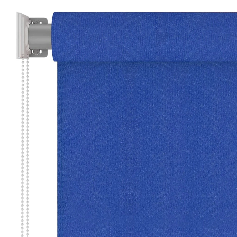 VIDAXL Store Roulant D'extérieur 140x230 Cm Bleu Pehd 5 VIDAXL Store Roulant D'extérieur 140x230 Cm Bleu Pehd – Image 3