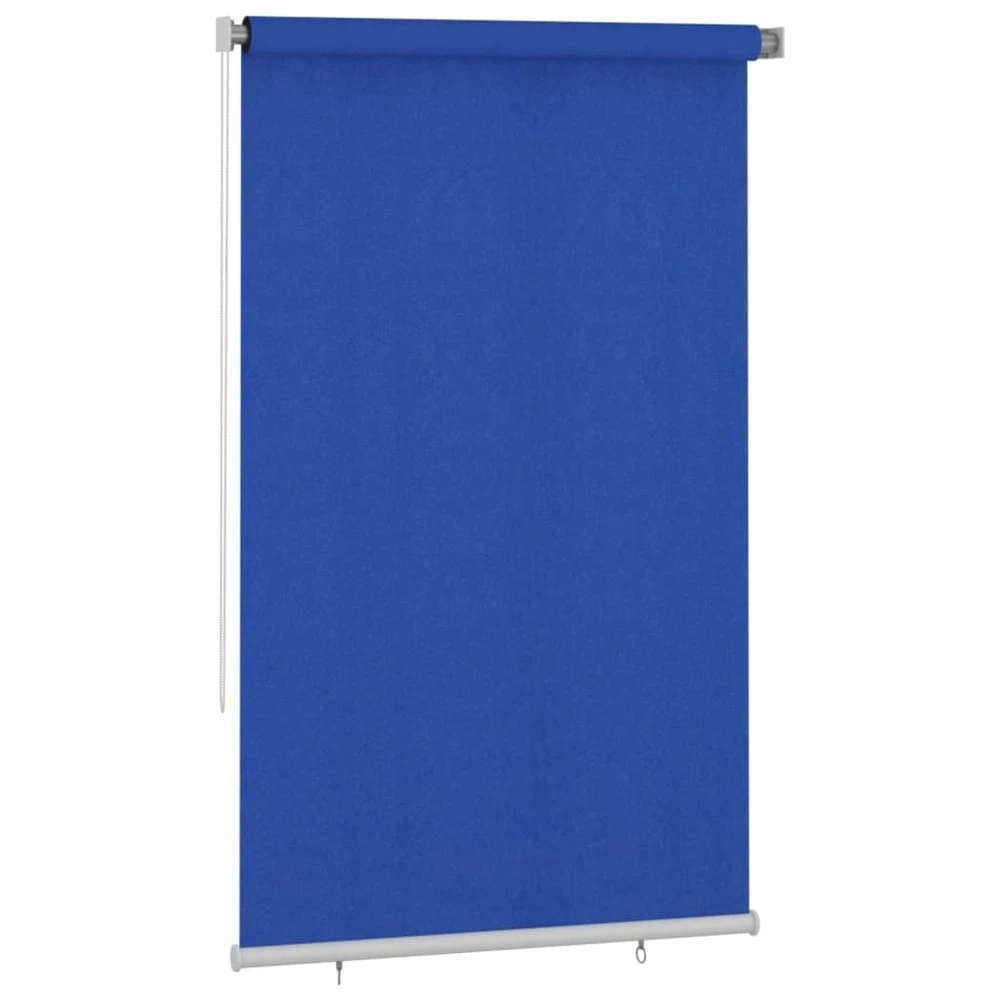 VIDAXL Store Roulant D'extérieur 140x230 Cm Bleu Pehd 3 VIDAXL Store Roulant D'extérieur 140x230 Cm Bleu Pehd