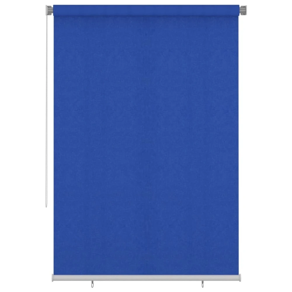 VIDAXL Store Roulant D'extérieur 160x230 Cm Bleu Pehd 3 VIDAXL Store Roulant D'extérieur 160x230 Cm Bleu Pehd
