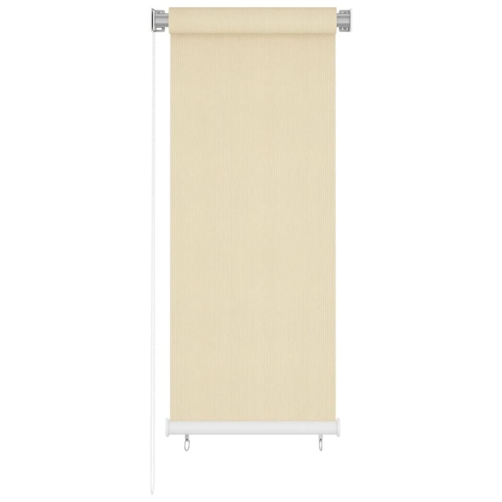 VIDAXL Store Roulant D'extérieur Crème 60x140 Cm Pehd 4 VIDAXL Store Roulant D'extérieur Crème 60x140 Cm Pehd – Image 2
