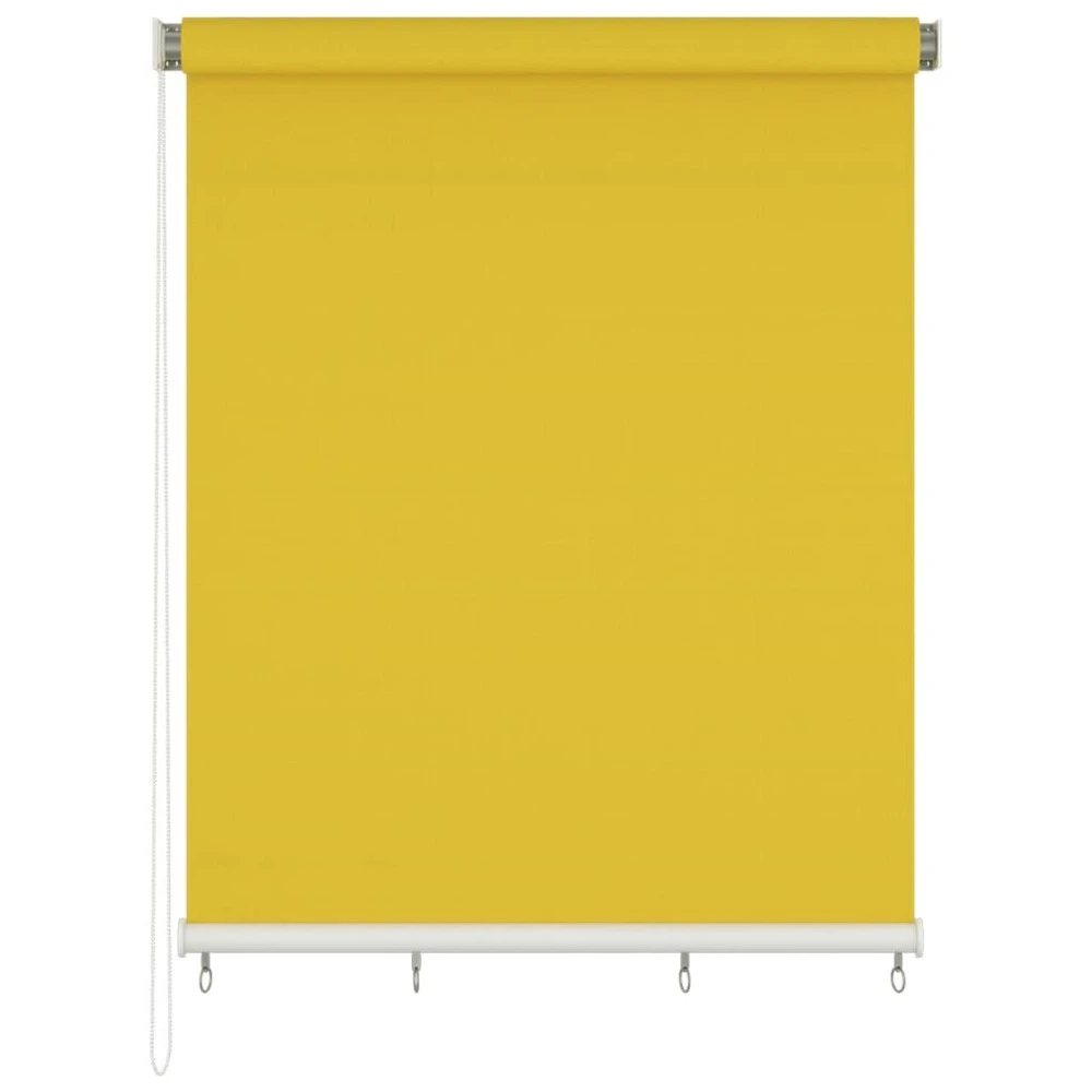 VIDAXL Store Roulant D'extérieur 220x140 Cm Jaune 4 VIDAXL Store Roulant D'extérieur 220x140 Cm Jaune – Image 2