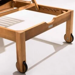 Bain De Soleil Avec Coussin Et Tablette En Bois Taupe -Promos Le Jardin Vivant Magasin 6496c96f1235b5.82578720