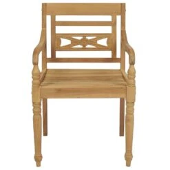 VIDAXL Chaises Batavia Avec Coussins 6 Pcs Bois De Teck Solide -Promos Le Jardin Vivant Magasin 6498f839f185c0.40065123