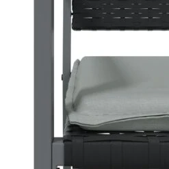 VIDAXL Ensemble à Manger De Jardin 9 Pcs Coussins Résine Tressée Acier -Promos Le Jardin Vivant Magasin 6499a0f0af3ff7.52453404