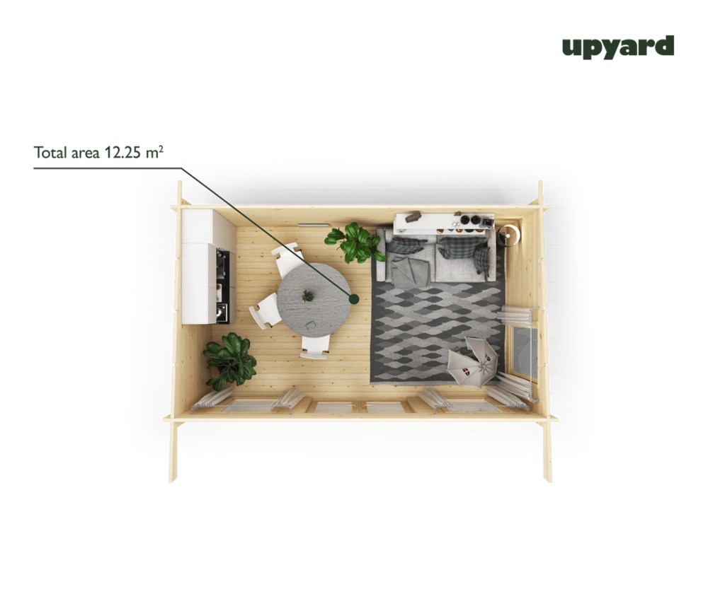 Maison De Jardin Chenin | 500x300 Cm | Certifié Pefc 6 Maison De Jardin Chenin | 500x300 Cm | Certifié Pefc – Image 4