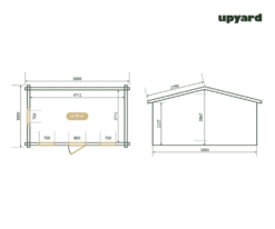 Maison De Jardin Malbec | 500x300 Cm | Certifié Pefc 10 Maison De Jardin Malbec | 500x300 Cm | Certifié Pefc -Promos Le Jardin Vivant Magasin 6499eac67c0695.88059343