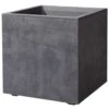 Pot Carré Millenium En Plastique Anthracite L.39 X L.39 X H.39cm 2 Pot Carré Millenium En Plastique Anthracite L.39 X L.39 X H.39cm -Promos Le Jardin Vivant Magasin 694232 008