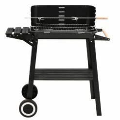 VIDAXL Barbecue Au Charbon De Bois Avec Roues Noir Acier 11 VIDAXL Barbecue Au Charbon De Bois Avec Roues Noir Acier -Promos Le Jardin Vivant Magasin 71c338bf1e0386e0