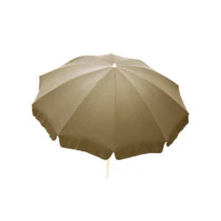 Parasol Monte Carlo En Toile Taupe - D240 Cm