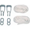 Support Métal - Rope Pro Kit De Fixation Pour Hamac 1 Support Métal - Rope Pro Kit De Fixation Pour Hamac -Promos Le Jardin Vivant Magasin 757399 1307134