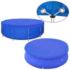 VIDAXL Couvertures De Piscine 2 Pcs Pe Ronde 540 Cm 90 G/m² 12 VIDAXL Couvertures De Piscine 2 Pcs Pe Ronde 540 Cm 90 G/m² -Promos Le Jardin Vivant Magasin 77c06b51d1de390a