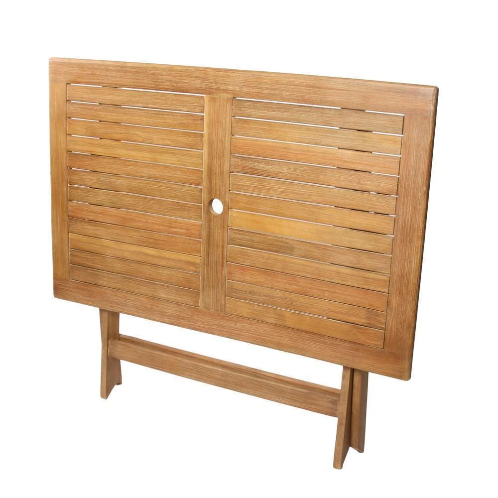 Table De Jardin Falcon MAYA En Acacia - 110x70x72 Cm 4 Table De Jardin Falcon MAYA En Acacia - 110x70x72 Cm – Image 2