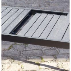 Table De Jardin GAIA Grise En Aluminium - 308x100x76 Cm 9 Table De Jardin GAIA Grise En Aluminium - 308x100x76 Cm -Promos Le Jardin Vivant Magasin 788267 004
