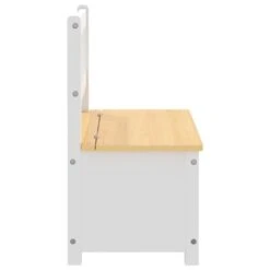 VIDAXL Banc De Rangement Pour Enfants Blanc Et Beige 60x30x55 Cm Mdf 12 VIDAXL Banc De Rangement Pour Enfants Blanc Et Beige 60x30x55 Cm Mdf -Promos Le Jardin Vivant Magasin 7e28478c0c743eac