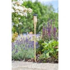 Torche Solaire Bambou -Promos Le Jardin Vivant Magasin 803491 1429774