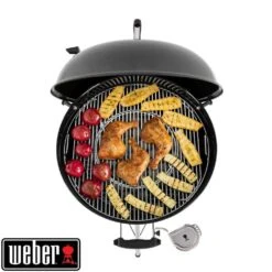 Weber Barbecue Charbon De Bois MASTER-TOUCH GBS E-5750 Acier Noir - D.57 Cm -Promos Le Jardin Vivant Magasin 804264 005